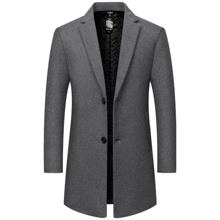 Hugo Heren Trenchcoat | Lange Snit, Hoogwaardige Stof, Tijdloos Design