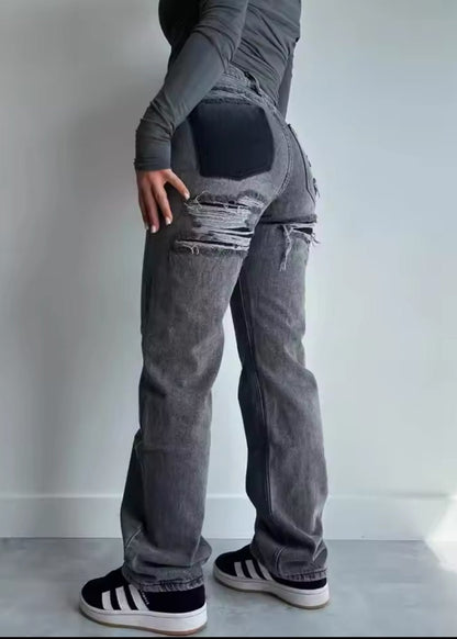 Vintage Ripped Jeans | Casual Comfort | Hoogwaardig Denim