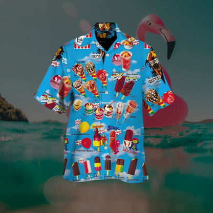 Icy Dames Zomer Shirt | Lichtgewicht Korte Mouwen met IJsprint 2