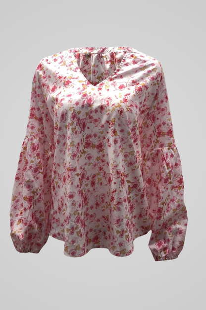 Isabel | Bloemenprint Blouse met Losvallende Pasvorm 4