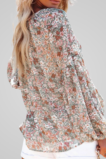 Isabel | Bloemenprint Blouse met Losvallende Pasvorm 5