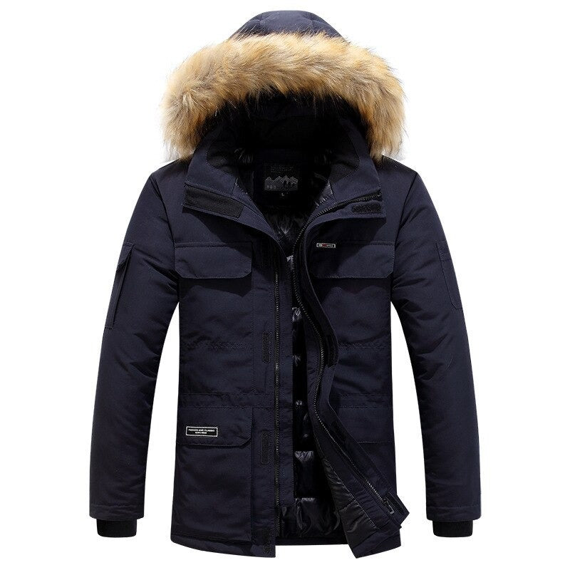 Ivo Heren Winterjas | Bontkraag, Weerbestendig, Tijdloos Design 3
