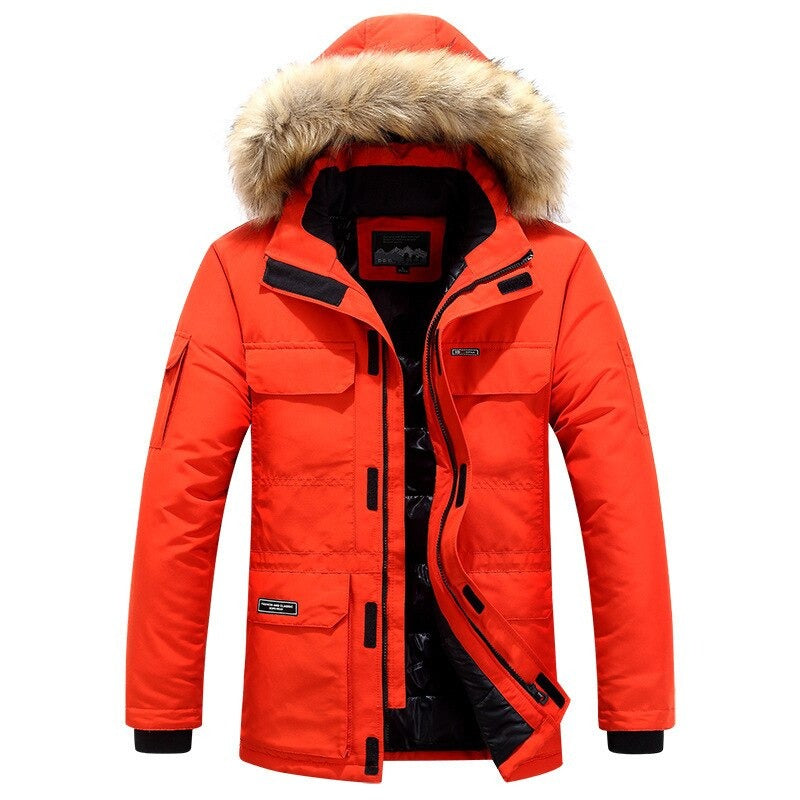 Ivo Heren Winterjas | Bontkraag, Weerbestendig, Tijdloos Design 4