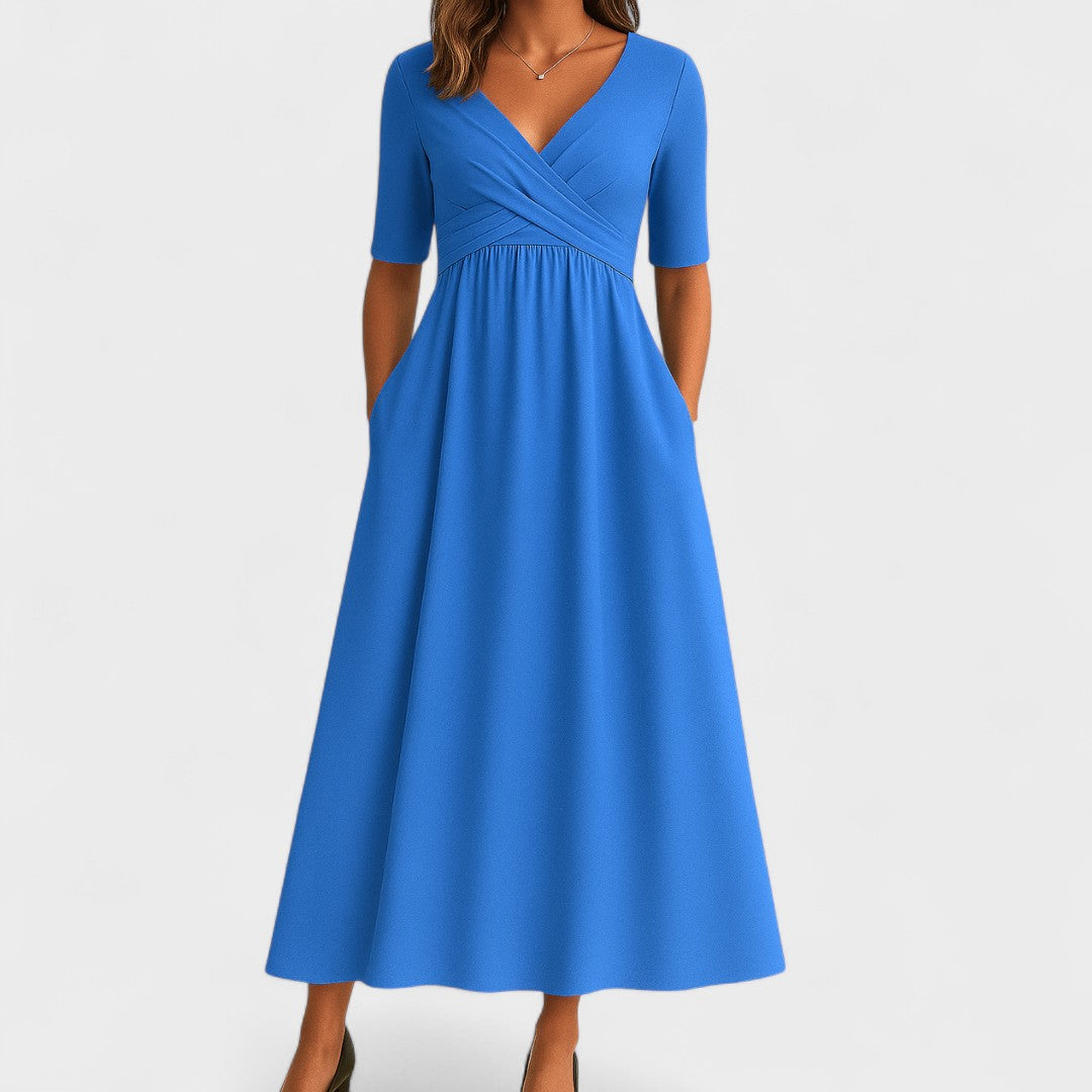 Ivy Elegante Midi-jurk | Flatterende Pasvorm, Comfortabele Stof 3