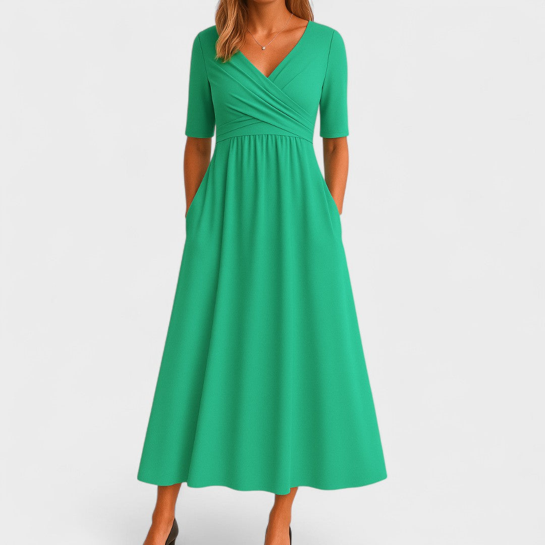 Ivy Elegante Midi-jurk | Flatterende Pasvorm, Comfortabele Stof 4
