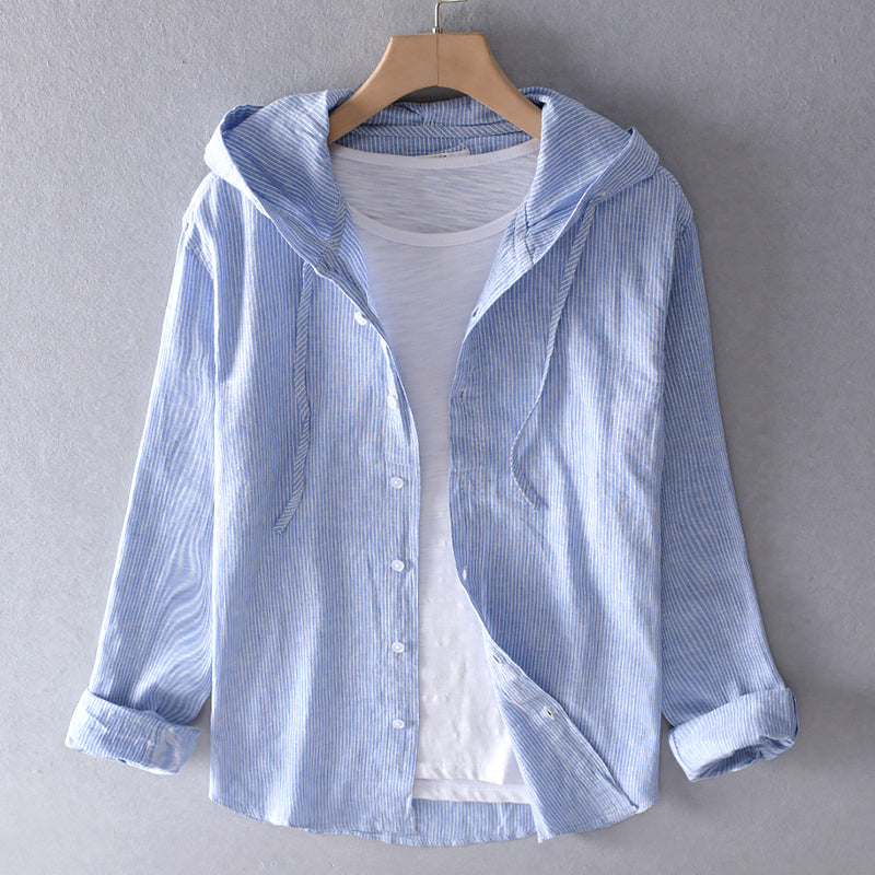 JAYLENE | Lichte Blouse met Capuchon en Sportieve Flair 0