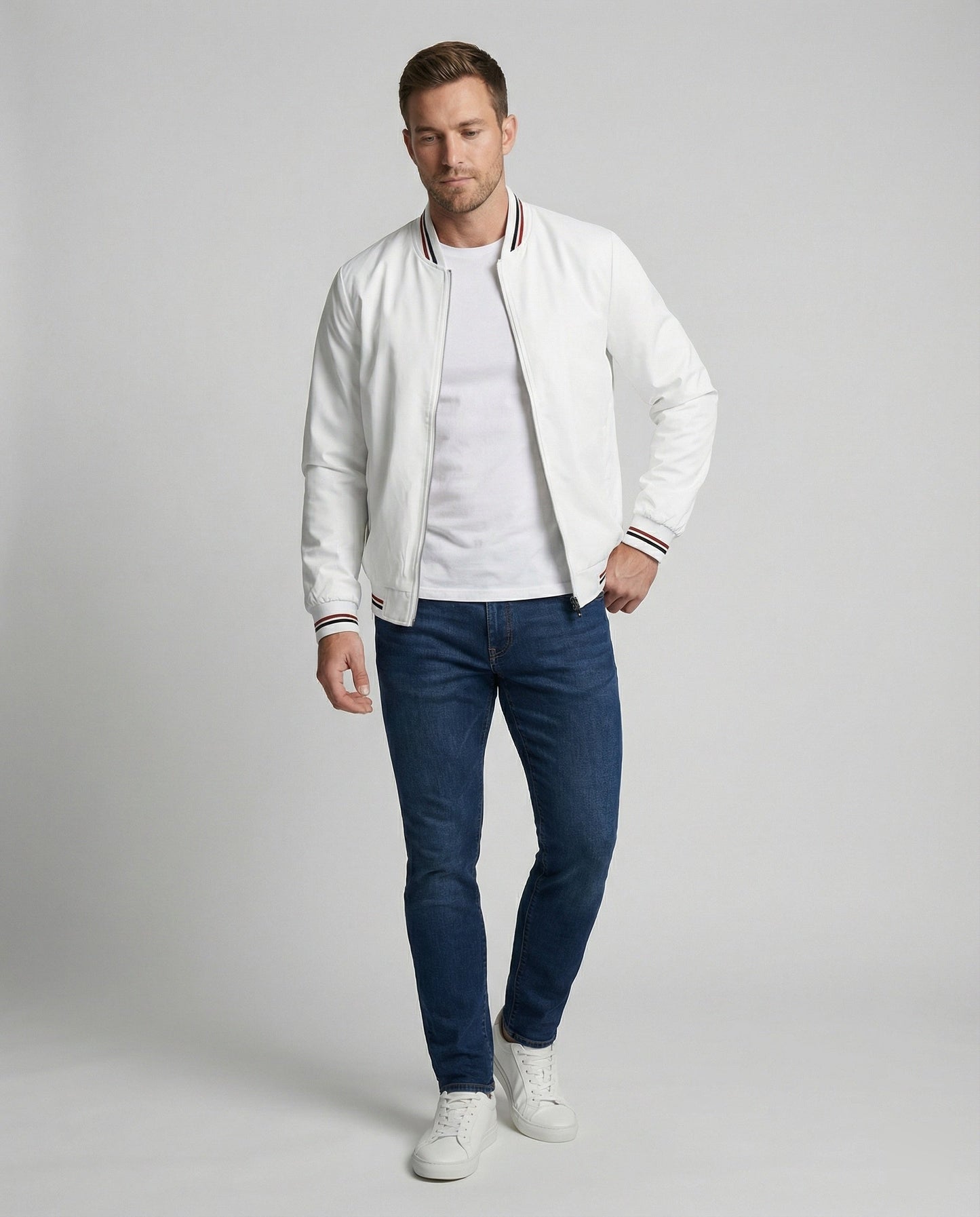 Jasper Heren Overgangsjack | Waterafstotend, Moderne Snit 0
