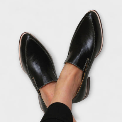 Jhazmiel Dames Loafers Zwart | Orthopedisch Comfort, Elegante Stijl 0