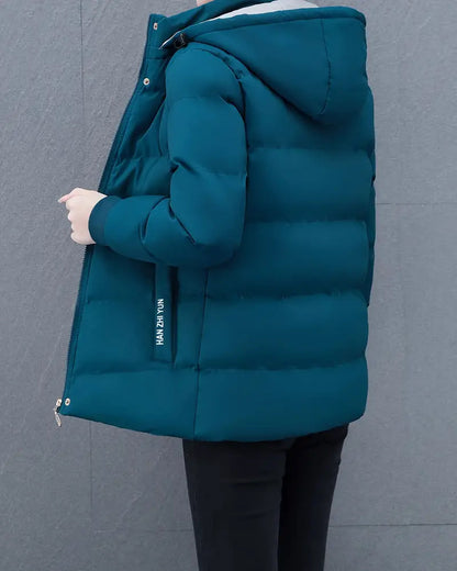 Kara Dames Jas Winter | Warm Met Capuchon, Casual Lange Dames Jas 7