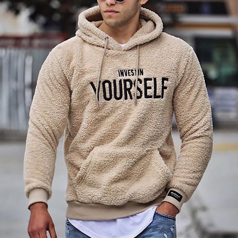Kari Mannen Hoodie | Zachte Wolmix met Kangoeroezak, Comfortabel 0