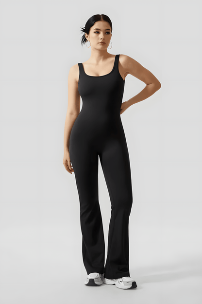MILARA | Wijd uitlopende elegante jumpsuit