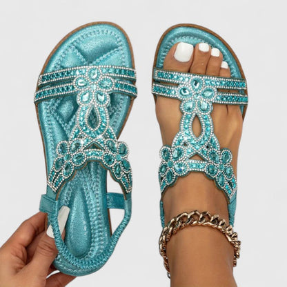 Khalessi Dames Sandalen | Orthopedisch Comfort, Elegant Design 0