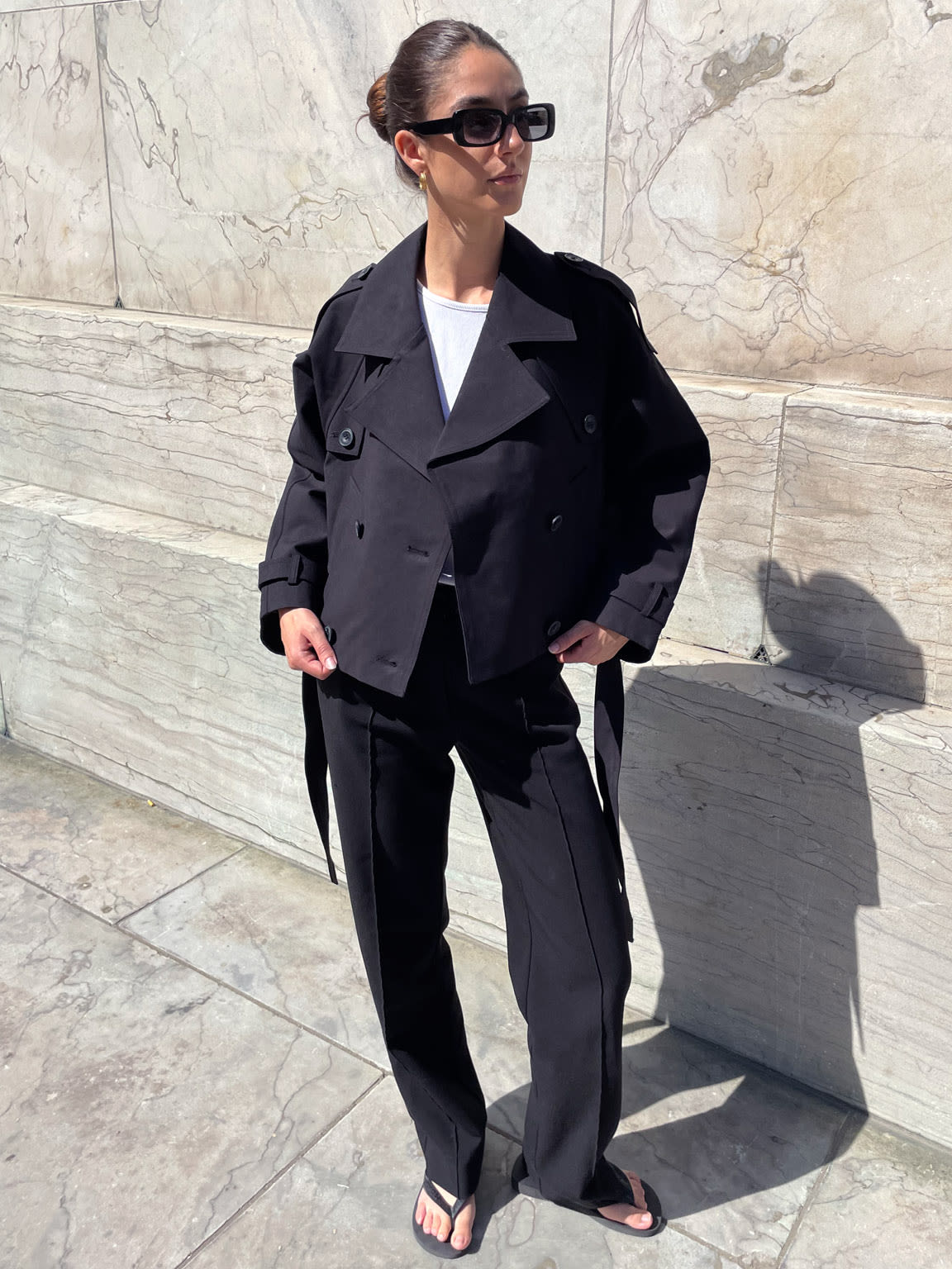Kira Dames Trenchcoat | Korte Lichtgewicht, Elegante Pasvorm in Groen 3