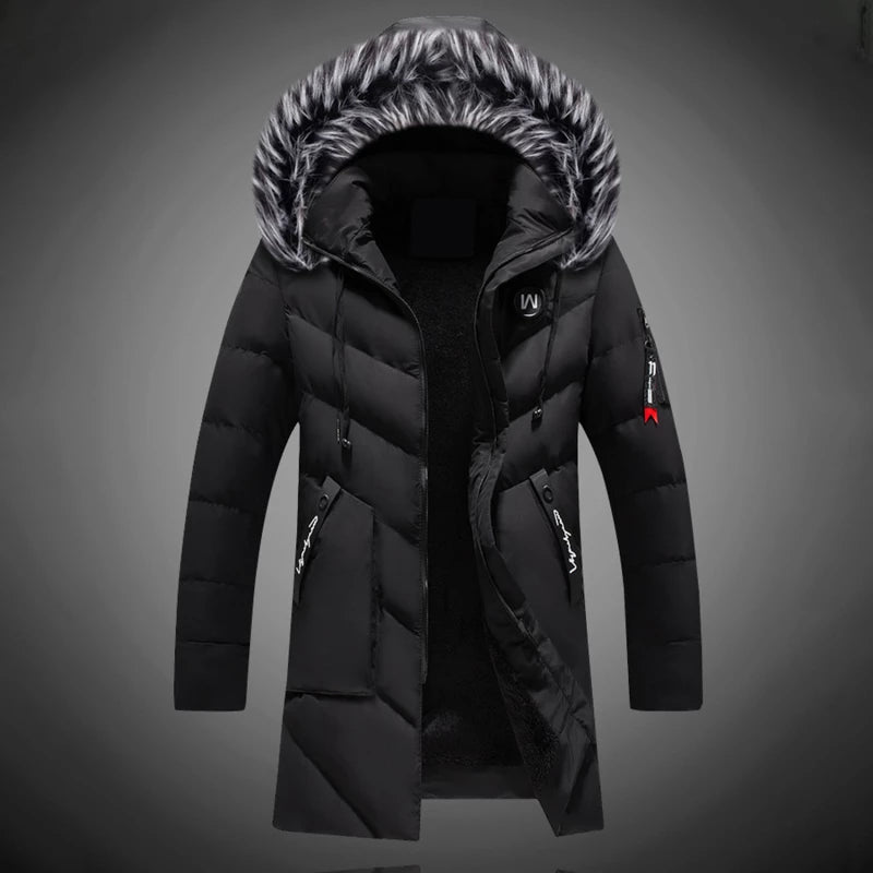 Kiswis Heren Winterjas | Warm Polyester, Stijlvol en Veelzijdig 0