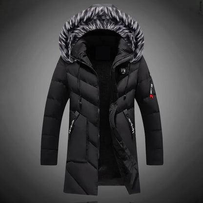 Kiswis Heren Winterjas | Warm Polyester, Stijlvol en Veelzijdig 0