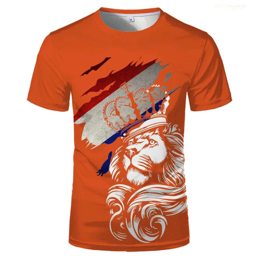 Koning Heren T Shirt | Zachte Polyester, Unisex voor Feestdagen 5