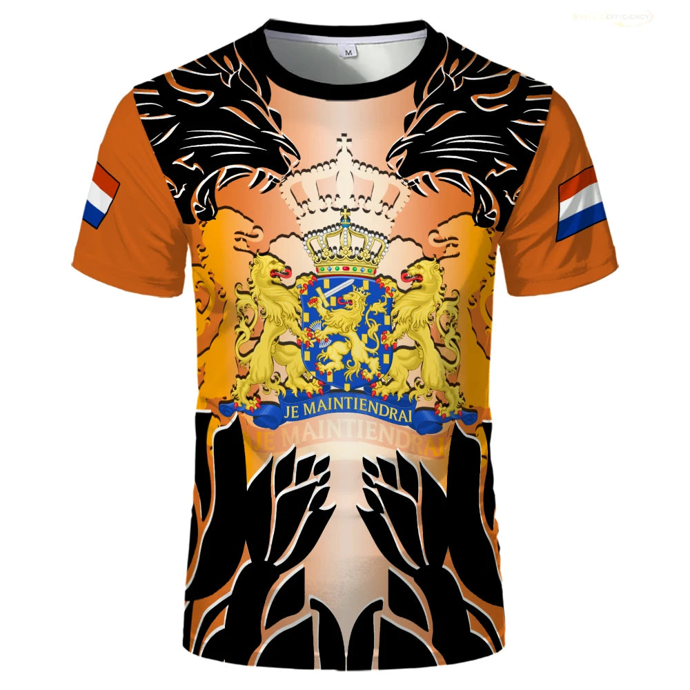 Koning Heren T Shirt | Zachte Polyester, Unisex voor Feestdagen 6