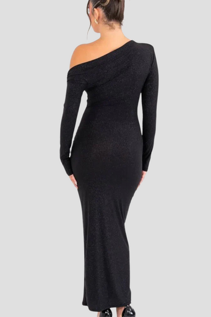 LIVANNE | Glitterende Maxi Jurk voor Oud & Nieuw 1