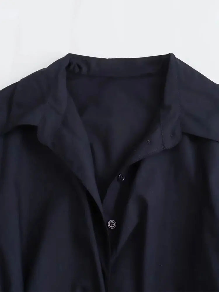 LORÈNE | Vintage Blouse met Strikdetail op de Rug 2