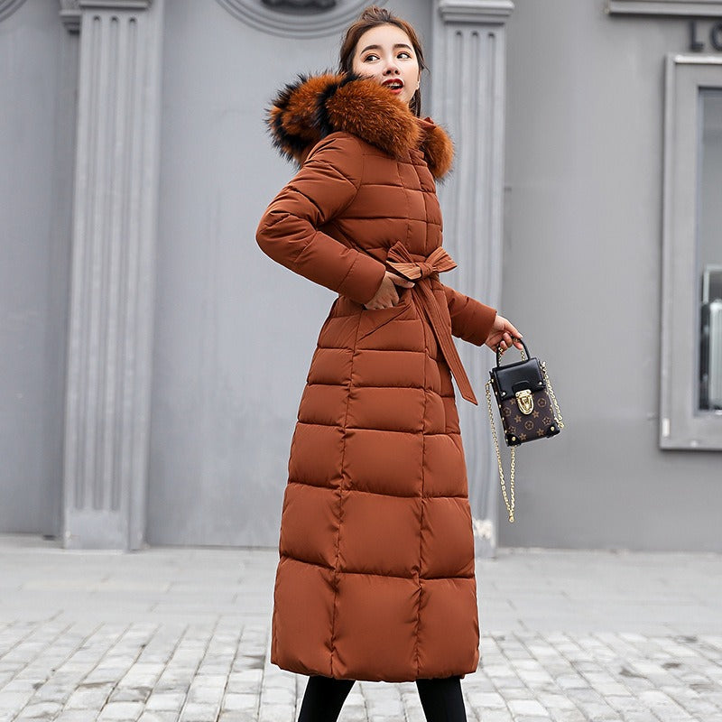 Lana Dames Lange Winterjas | Luxe Gewatteerd, Comfortabel 9