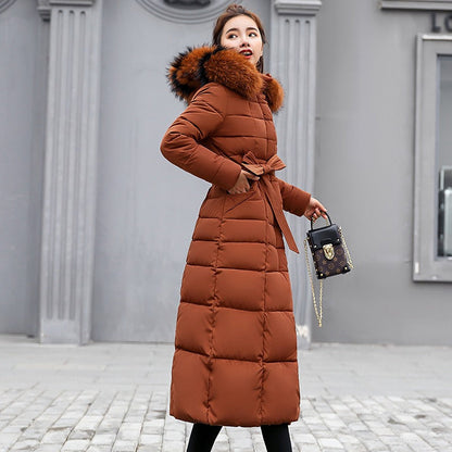 Lana Dames Lange Winterjas | Luxe Gewatteerd, Comfortabel 9