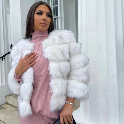 Lange Dames Winterjas – Lichtgewicht, Getailleerd en Volledig Gevoerd voor Elegantie en Comfort 10