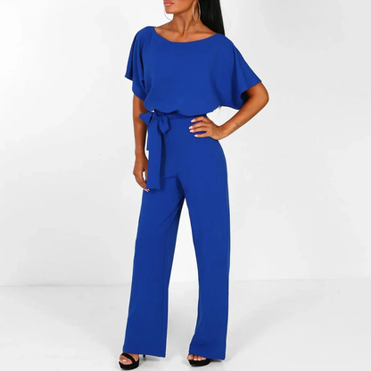 Laravie | Jumpsuit met Ceintuur en Wijde Pijpen 7