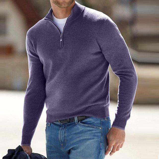Lazaro | Herenpullover met V-hals en Tijdloze Pasvorm 8