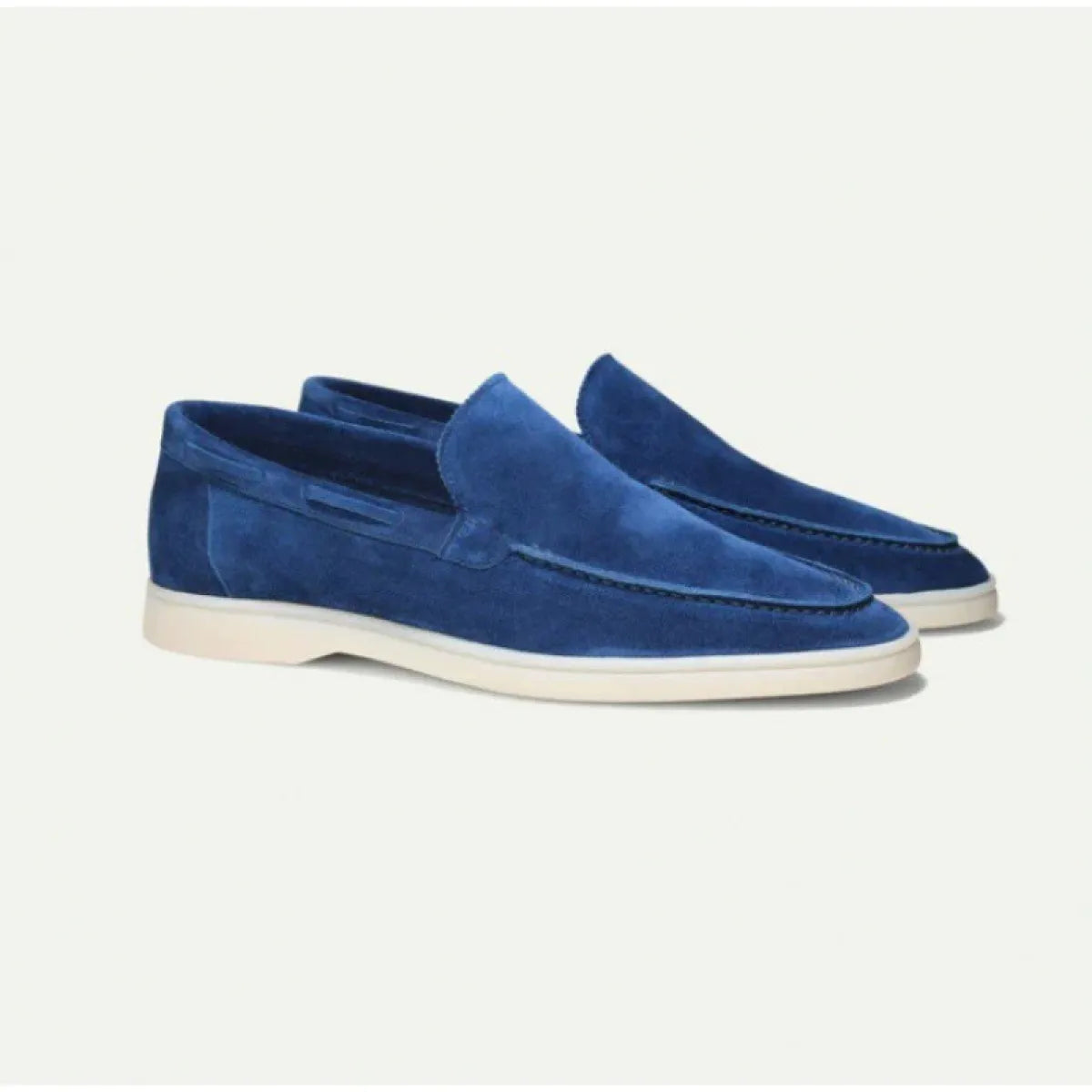 Lazaro | Suède loafers met leren binnenzool 1