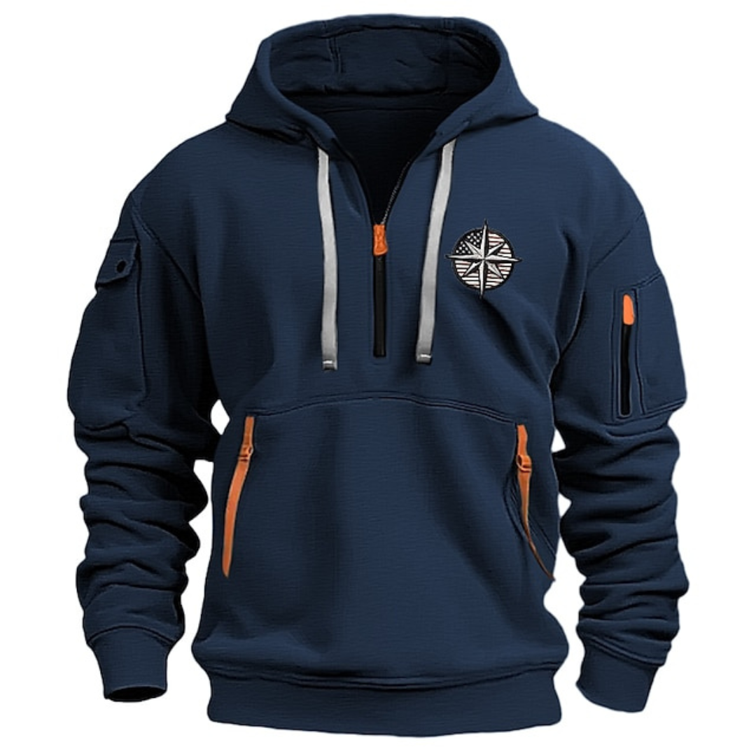 Leo Heren Hoodie | Zachte Katoenmix, Stijlvol Comfort 2