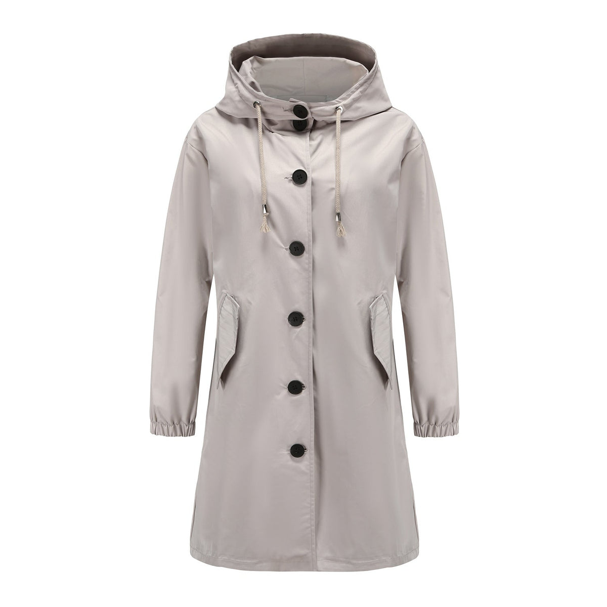 Lichte Dames Regenjack – Klassiek & Functioneel 2