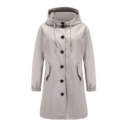 Lichte Dames Regenjack – Klassiek & Functioneel 2