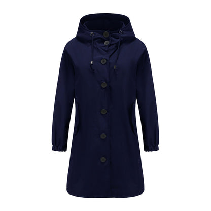 Lichte Dames Regenjack – Klassiek & Functioneel 6