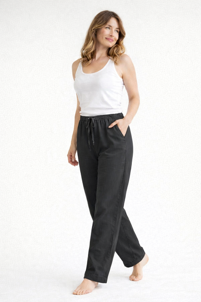 Lina Dames Broek | Hoge Taille, Losse Pasvorm 6