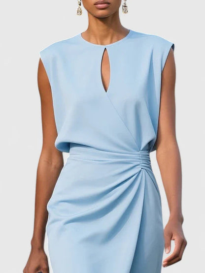 Lina Lange Jurk Dames | Elegante Snit, Veelzijdig Feestelijke Kleding 4
