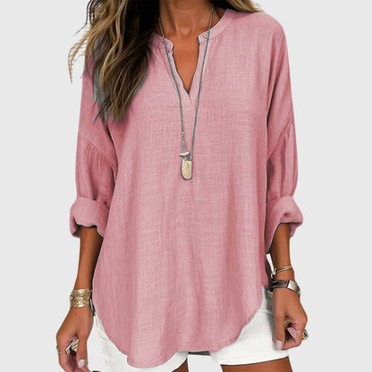 Lina Vrouwen Strandshirt | Ademend Comfort, Elegant Design 3