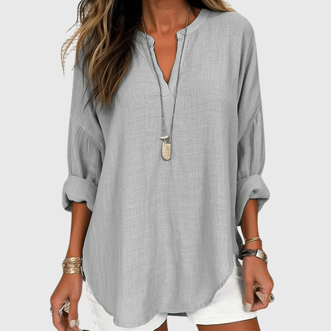 Lina Vrouwen Strandshirt | Ademend Comfort, Elegant Design 4