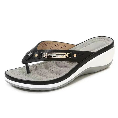 Liora | Orthopedische Zomerslippers met Zacht Voetbed 0