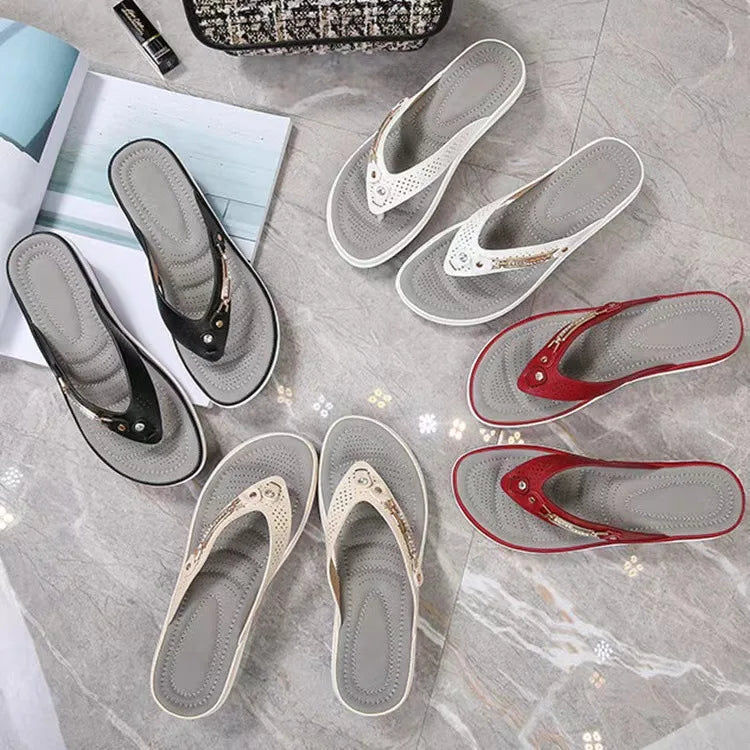 Liora | Orthopedische Zomerslippers met Zacht Voetbed 1