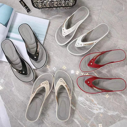 Liora | Orthopedische Zomerslippers met Zacht Voetbed 1