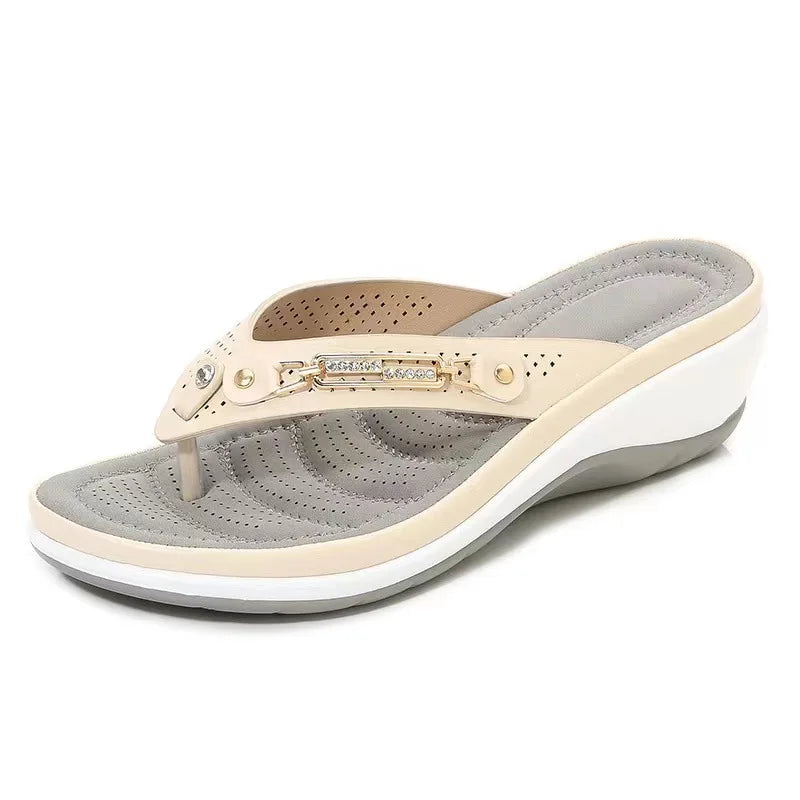 Liora | Orthopedische Zomerslippers met Zacht Voetbed 5