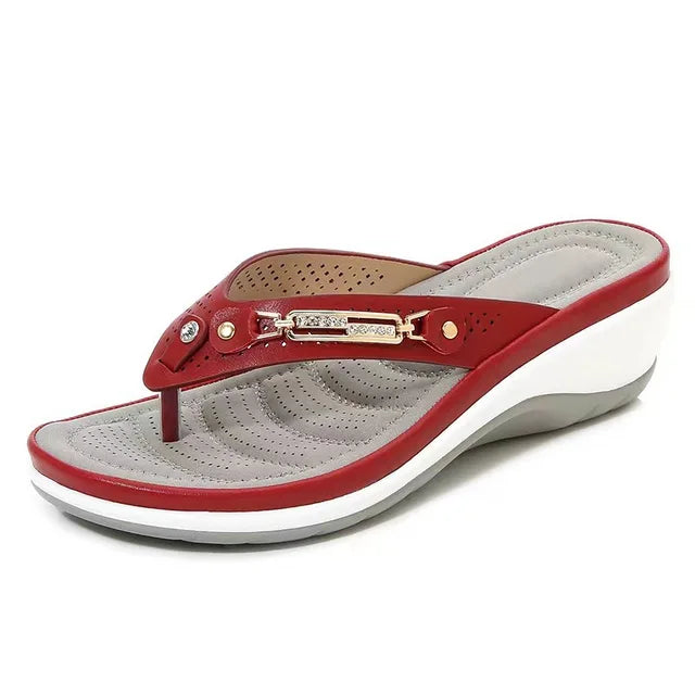 Liora | Orthopedische Zomerslippers met Zacht Voetbed 8