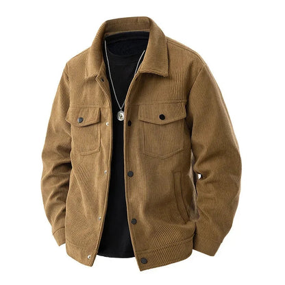 Loren Heren Corduroy Jas | Casual Comfort