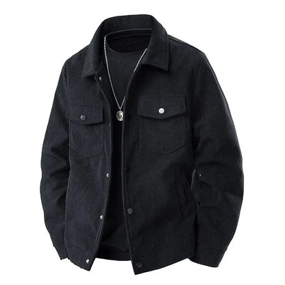 Loren Heren Corduroy Jas | Casual Comfort