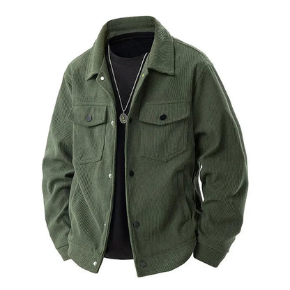 Loren Heren Corduroy Jas | Casual Comfort