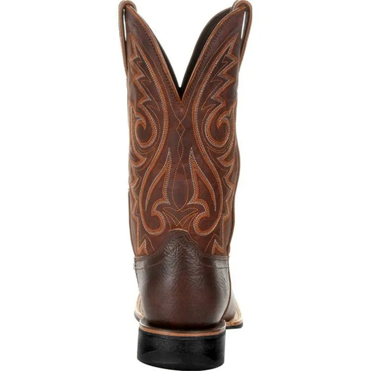 Loren Heren Cowboylaarzen | Duurzaam PU-leer, Stoer en Comfortabel