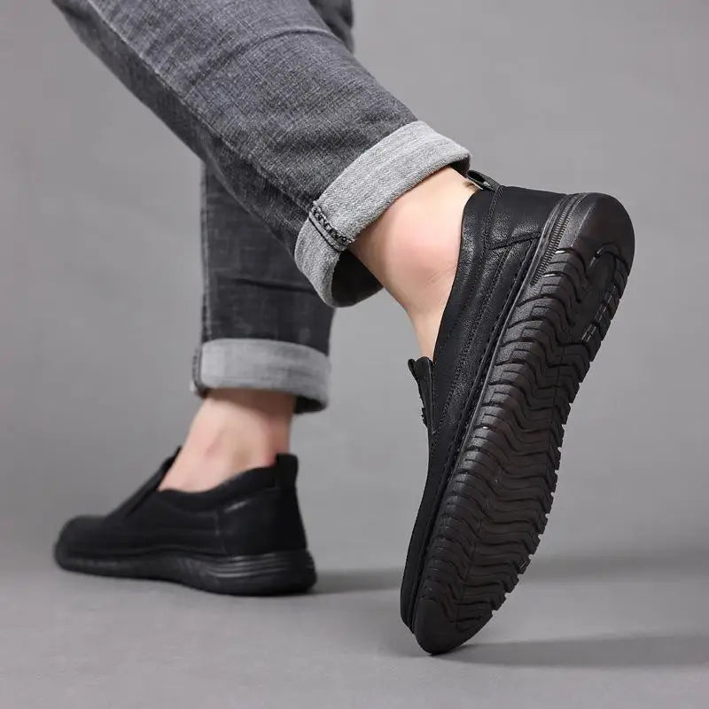 Luxe Loafers Herenschoenen | Handgemaakt, Comfortabel PU-leer