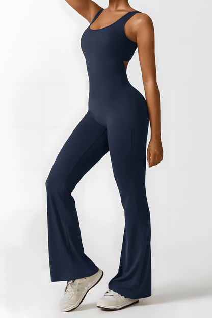 MILARA | Wijd uitlopende elegante jumpsuit 8