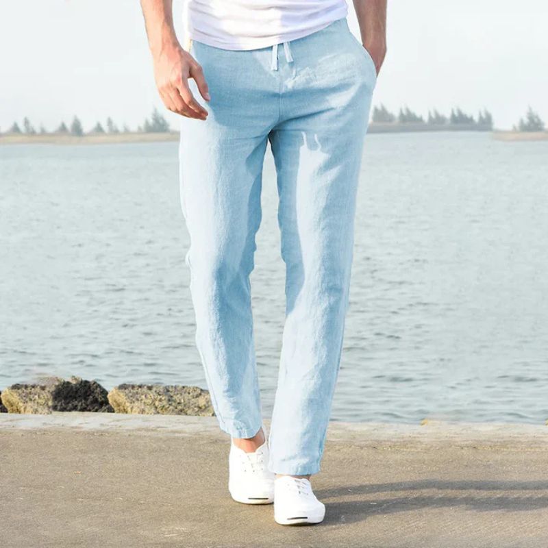 MILO | Luchtige Linnen Zomerbroek voor Heren 2