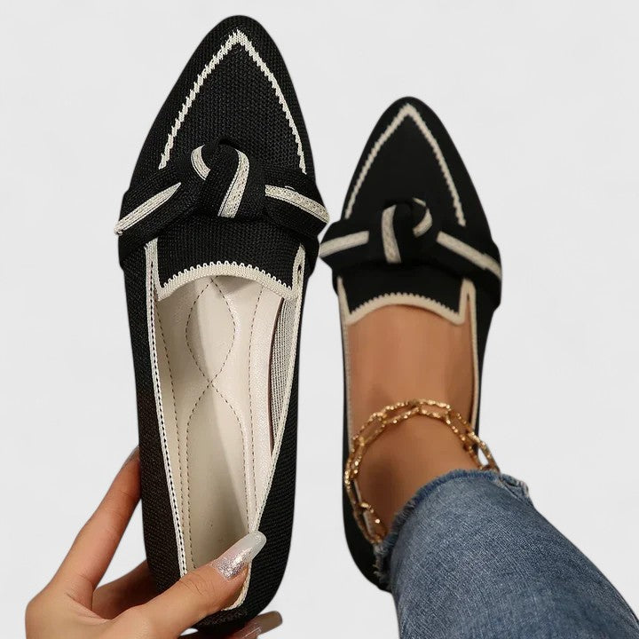 Mara Dames Instappers | Orthopedisch Comfort, Zwarte Loafers 3